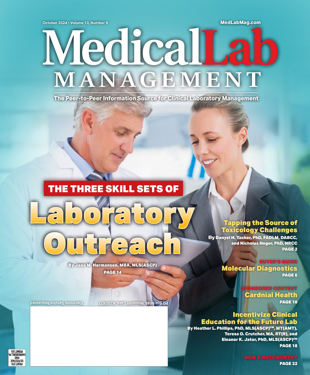 MedicalLab Management Current Issue