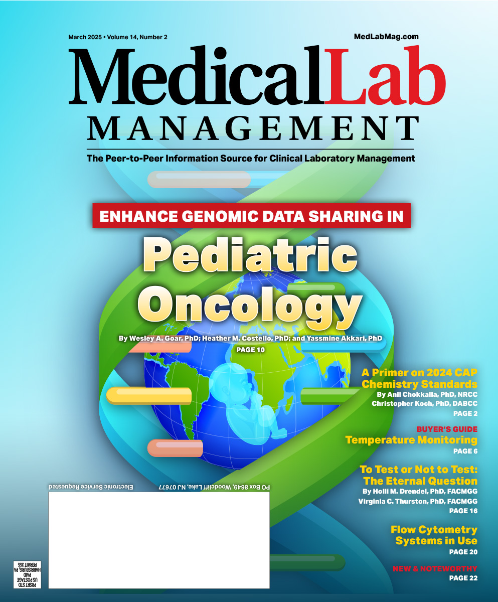 MedicalLab Management Current Issue